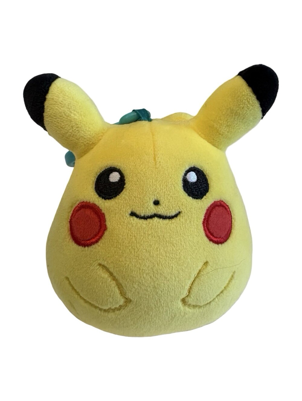 Squishmallows Pokemon: PIKACHU - Clip On Plush Toy 4inch Keychain